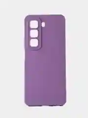Сиреневый чехол для Infinix Hot 50 (Инфиникс Хот 50) противоударный