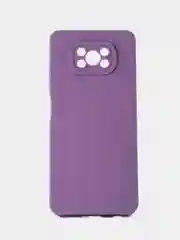 Сиреневый чехол для Xiaomi Poco X3 / X3 Pro / X3 NFC (Сяоми Поко Х3 Про / Икс 3) противоударный