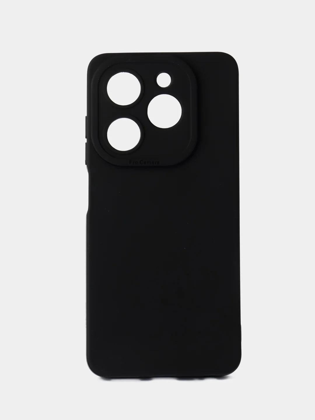 Черный чехол для Tecno Spark 20 / 20C / GO 2024 / Hot 40i (Техно Спарк 20 / 20С) противоударный