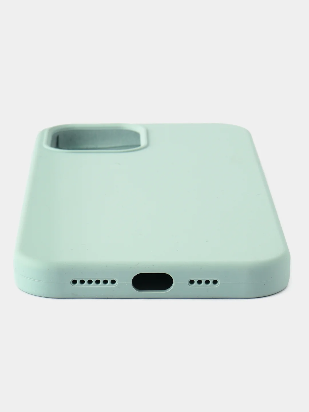 Мятный чехол однотонный iPhone XR 12 Pro Max mini