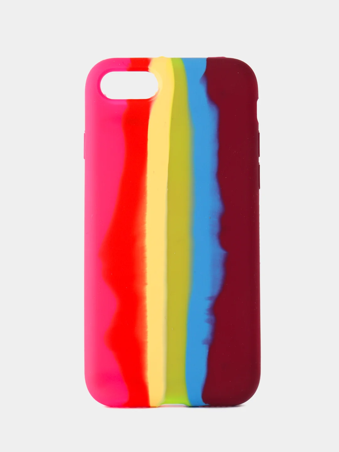 Разноцветный чехол однотонный iPhone XR 12 Pro Max mini