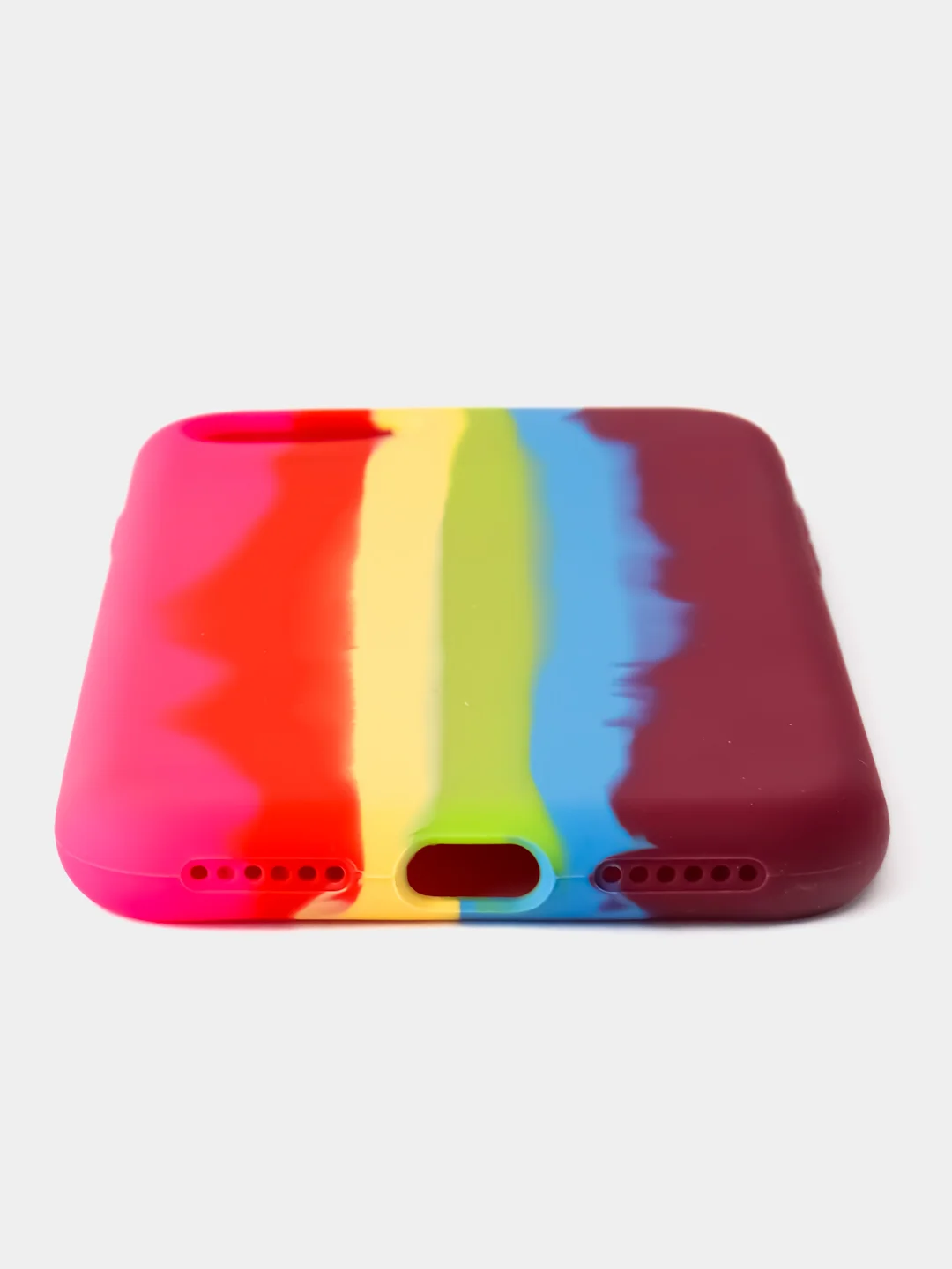 Разноцветный чехол однотонный iPhone XR 12 Pro Max mini