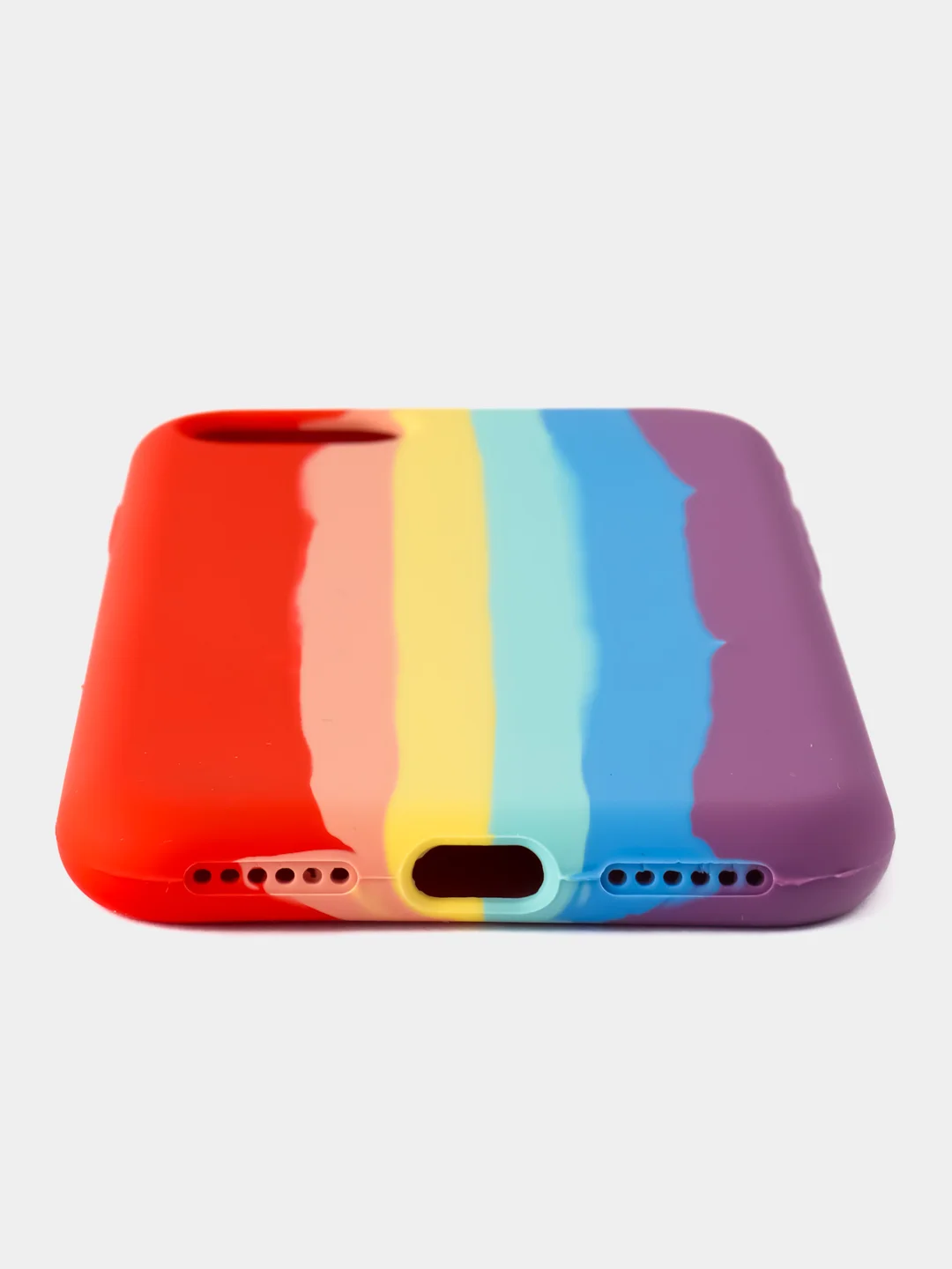 Фиолетовый чехол однотонный iPhone XR 12 Pro Max mini