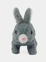 Серый мягкая игрушка Кролик интерактивная