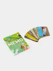 Салатовый настольная карточная игра  "Мемо"