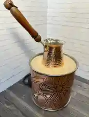 Кофеварка на песке. Кофе по-восточному. Турецкая кофеварка ручной работы из меди