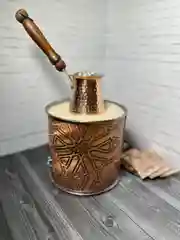 Кофеварка на песке. Кофе по-восточному. Турецкая кофеварка ручной работы из меди