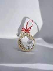 Ёлочные игрушки из дерева