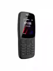 Черный мобильный кнопочный телефон Nokia 106 Dual Sim