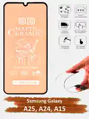 Защитное стекло Samsung Galaxy A25, A15, A24 гибкое стекло на самсунг галакси матовое