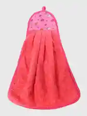 Коралловый салфетка-тряпка из микрофибры,полотенце-матрешка кухонное с петелькой