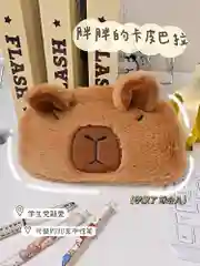 Пенал школьный мягкий плюшевый "Капибара"