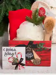 Вишнёвый подарочный набор "Beauty-box", новогодний