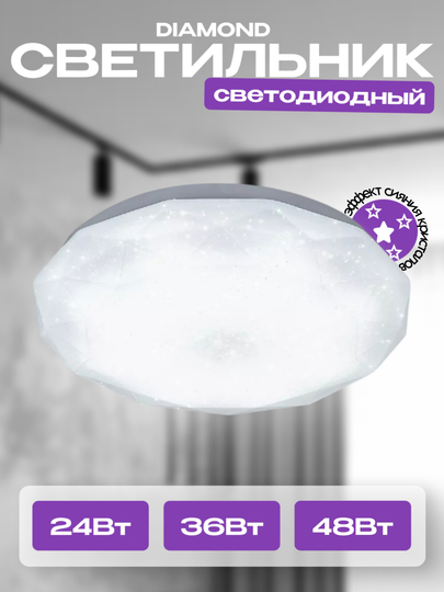 Светодиодные светильники Diamond Inhome