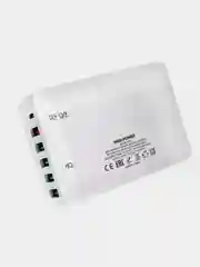 Белый сетевое зарядное устройство MRMPW H5016, 65W, 5xUSB, 1xType-C (PD20W)