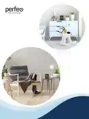 Черный часы-метеостанция Perfeo "Touch", время, температура, влажность, цвет белый, чёрный
