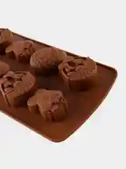 Коричневый форма силиконовая для шоколада, льда,, конфет, мармелад, мыла