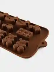 Серый форма силиконовая для шоколада, льда,, конфет, мармелад, мыла