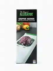 Белый овощерезка АЛЛИГАТОР, пресс-размельчитель, пластик, ячейка ножа 6х6 мм, Швеция