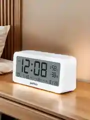 Часы-метеостанция Perfeo "Vento", белый