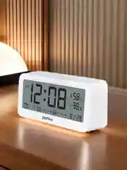 Часы-метеостанция Perfeo "Vento", белый