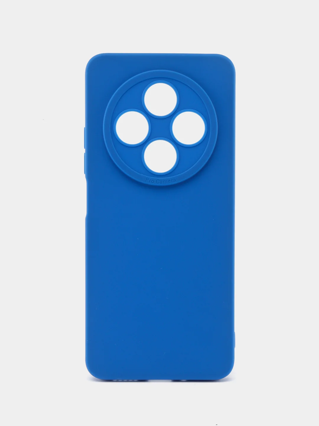 Синий чехол для Xiaomi Redmi 14C / Poco C75 (Сяоми Редми 14с), черный защита камеры силиконовый