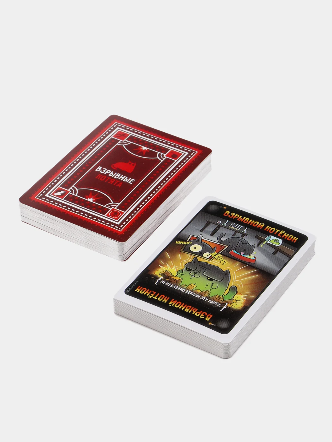 Зеленый настольная игра Взрывные котята