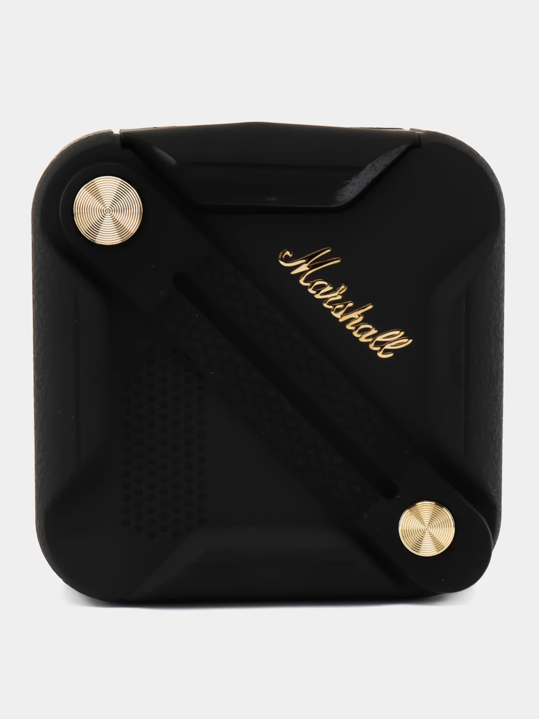 Черный беспроводная Bluetooth колонка Marshal, беспроводная блютуз колонка с радио