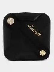 Черный беспроводная Bluetooth колонка Marshal, беспроводная блютуз колонка с радио