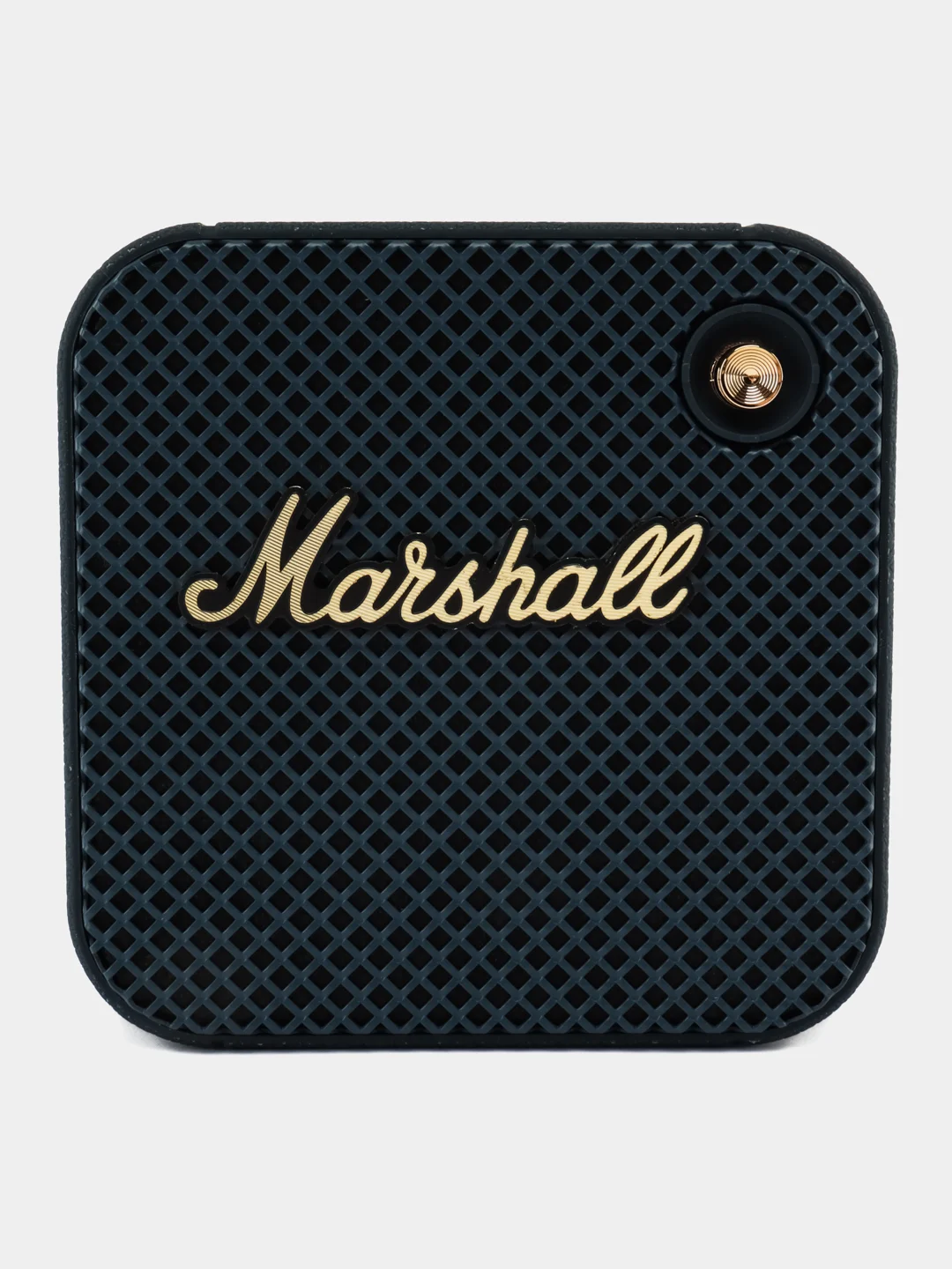 Синий беспроводная Bluetooth колонка Marshal, беспроводная блютуз колонка с радио