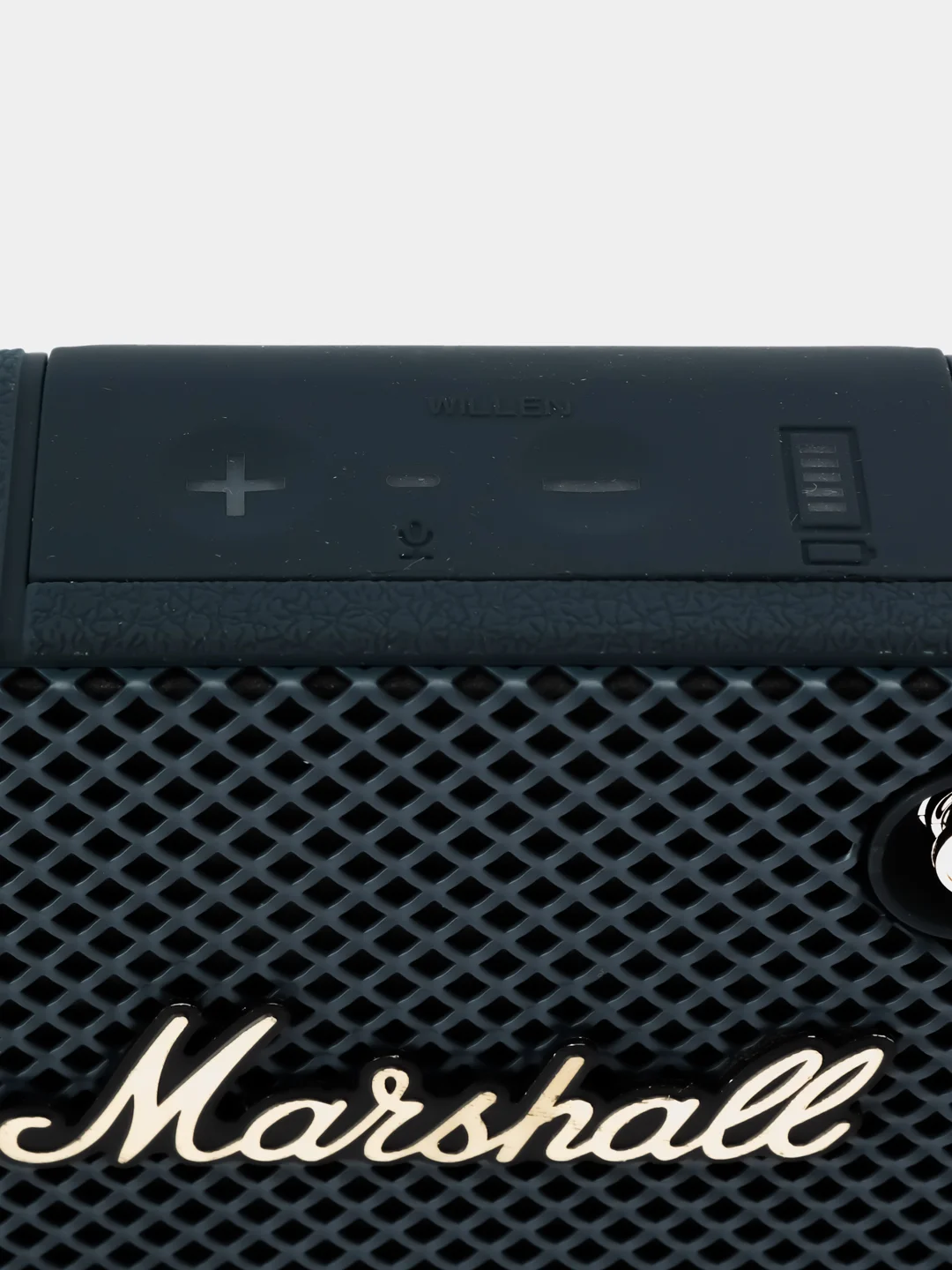 Синий беспроводная Bluetooth колонка Marshal, беспроводная блютуз колонка с радио