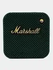 Зеленый беспроводная Bluetooth колонка Marshal, беспроводная блютуз колонка с радио