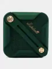 Зеленый беспроводная Bluetooth колонка Marshal, беспроводная блютуз колонка с радио