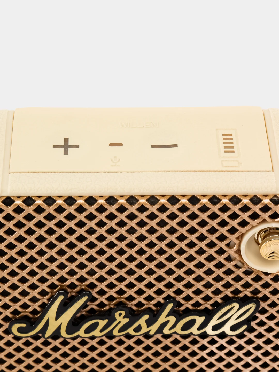 Белый беспроводная Bluetooth колонка Marshal, беспроводная блютуз колонка с радио