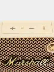 Белый беспроводная Bluetooth колонка Marshal, беспроводная блютуз колонка с радио