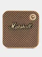 Белый беспроводная Bluetooth колонка Marshal, беспроводная блютуз колонка с радио