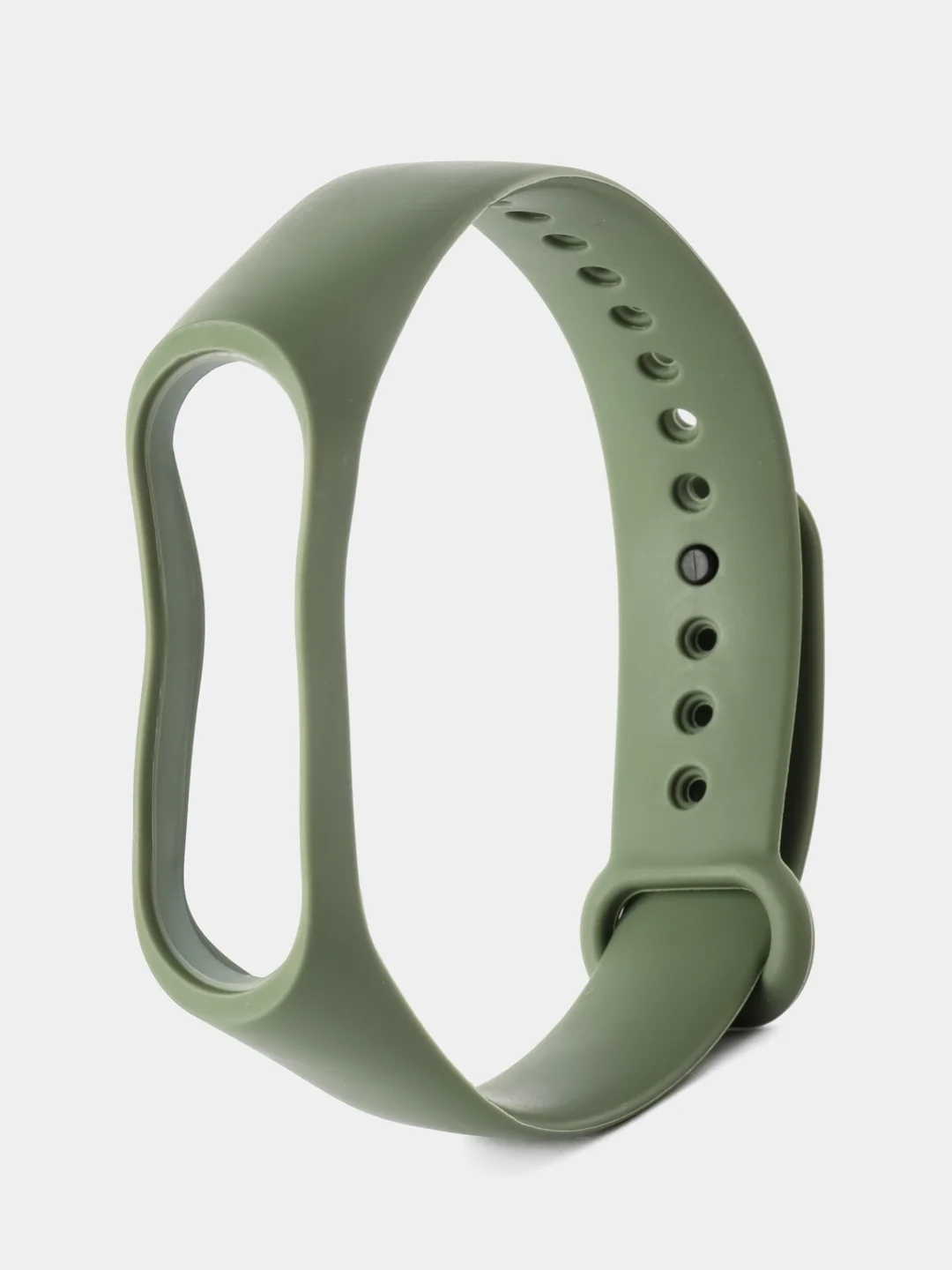 Зелёный хаки силиконовый ремешок для Mi Band 3/ Mi Band 4