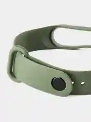 Зелёный хаки силиконовый ремешок для Mi Band 3/ Mi Band 4