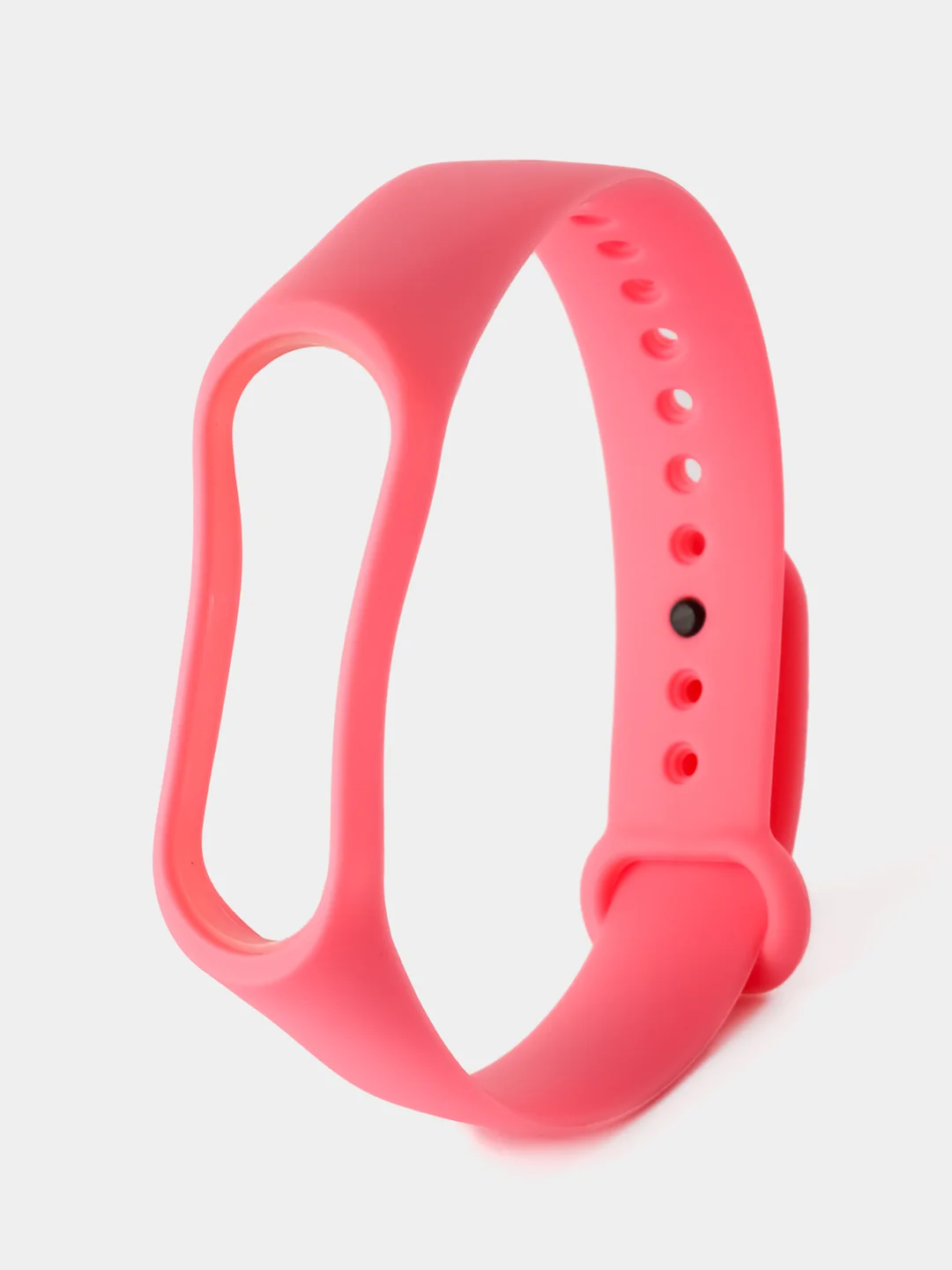 Розовый силиконовый ремешок для Mi Band 3/ Mi Band 4