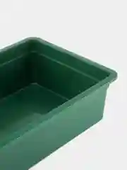 Зеленый ящик для рассады, 45 х 22 х 10 см, рассадник пластиковый