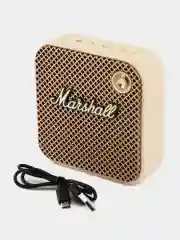 Беспроводная Bluetooth колонка Marshal, беспроводная блютуз колонка с радио