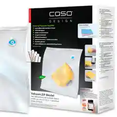 Пакеты ЗИП д/вак. упак. CASO VACU ZIP 26*35, 150мкм, 20шт