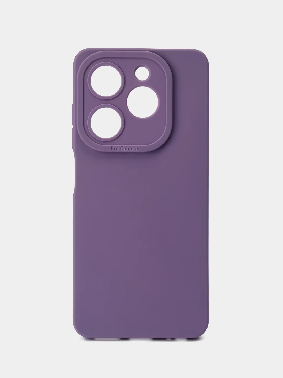 Сиреневый чехол для Tecno Spark 20 / 20C / GO 2024 / Hot 40i (Техно Спарк 20 / 20С) противоударный