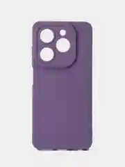 Сиреневый чехол для Tecno Spark 20 / 20C / GO 2024 / Hot 40i (Техно Спарк 20 / 20С) противоударный