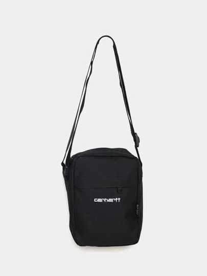 Черный сумка через плечо Carhartt, базовая