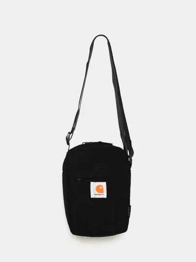 Черный сумка через плечо Carhartt, вельветовая