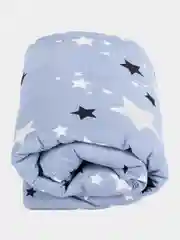 Небесно-голубой одеяло детское, хлопок, 110*140см
