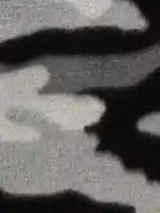 Угольный мягкий плед-покрывало флис, плед с новогодним принтом