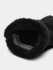 Угольный перчатки флисовые, сенсорные, унисекс, зимние, спортивные
