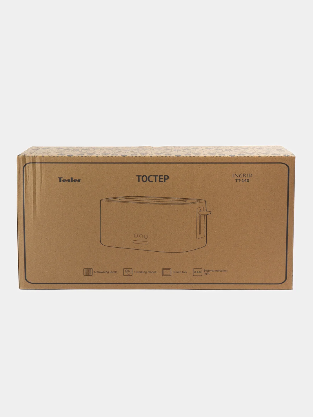 Зеленый тостер TESLER TT-140